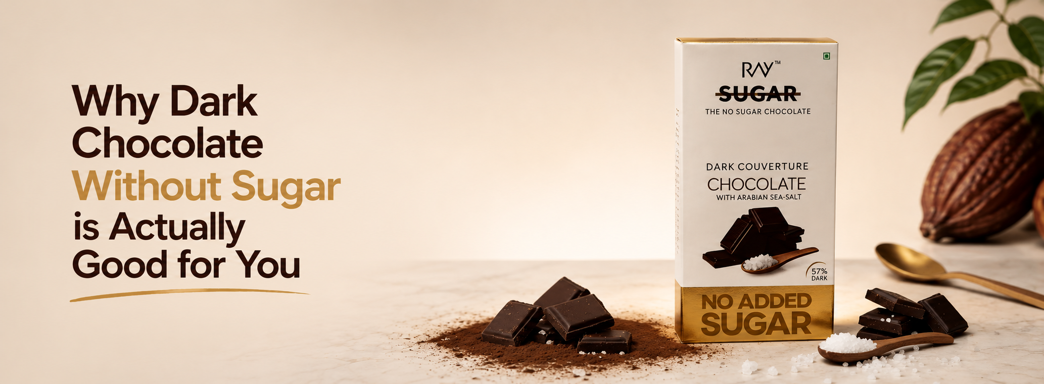 Why Dark Chocolate Without Sugar is Actually Good for You