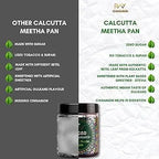 Calcutta Meetha Paan - Made with Pure Rose Petal Gulkand - Naturally Sweetened with Stevia - 120gm