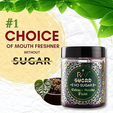 Calcutta Meetha Paan - Made with Pure Rose Petal Gulkand - Naturally Sweetened with Stevia - 120gm