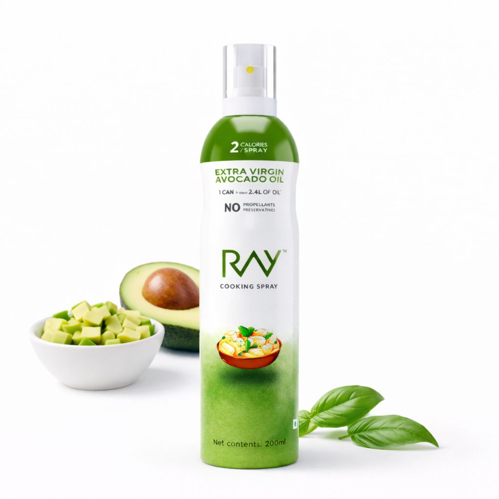 Extra Virgin Avacado Oil Cooking Spray (200ml) - 100% Pure and Natural - Low Calorie, Cholesterol Free, No Additives