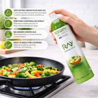 Extra Virgin Avacado Oil Cooking Spray (200ml) - 100% Pure and Natural - Low Calorie, Cholesterol Free, No Additives