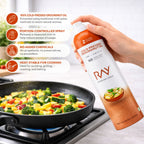 Cold Pressed Groundnut Oil Cooking Spray (200ml ) - Low Calorie, Cholesterol Free, No Additives