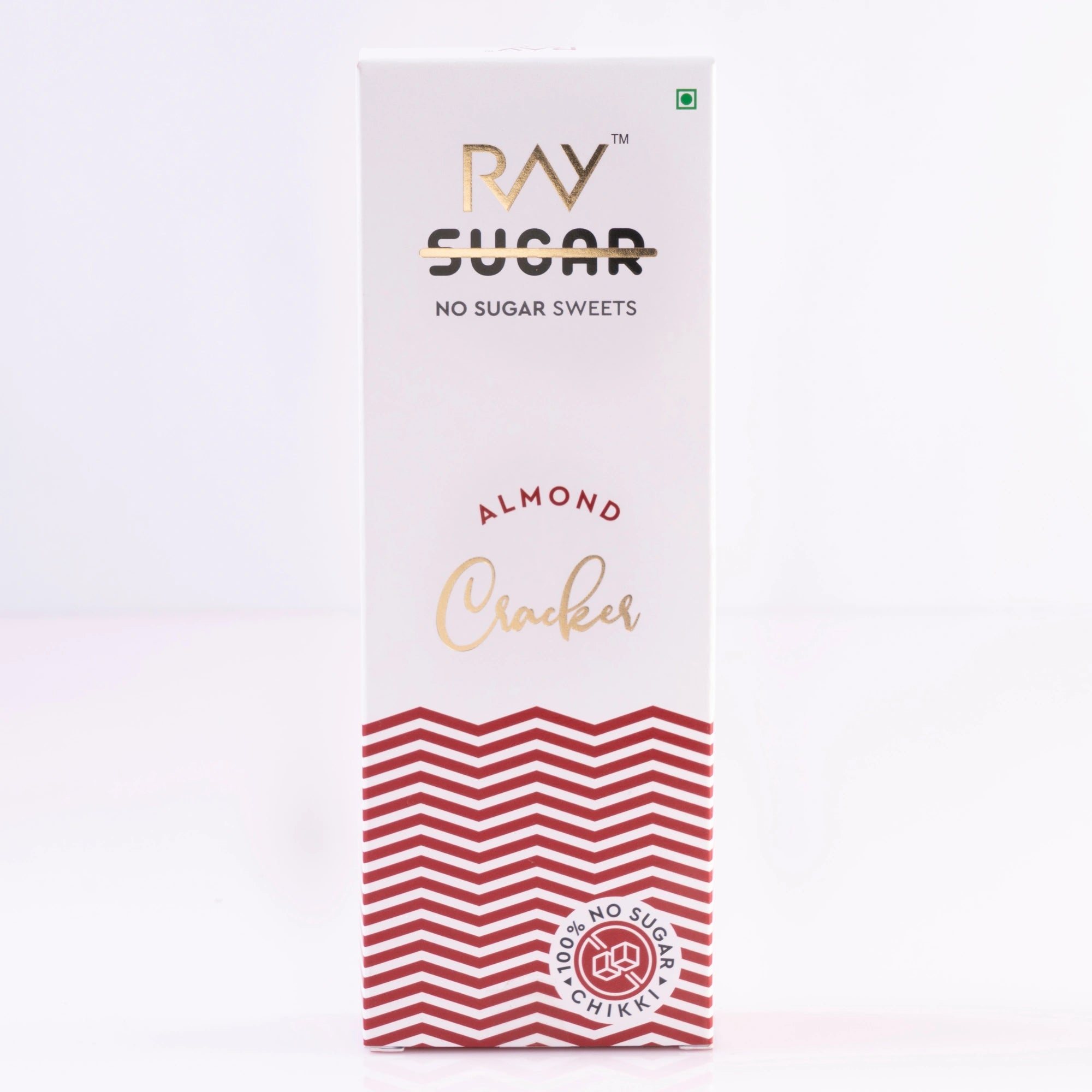 Almond Cracker - 100% No Sugar Chikki - 90gm