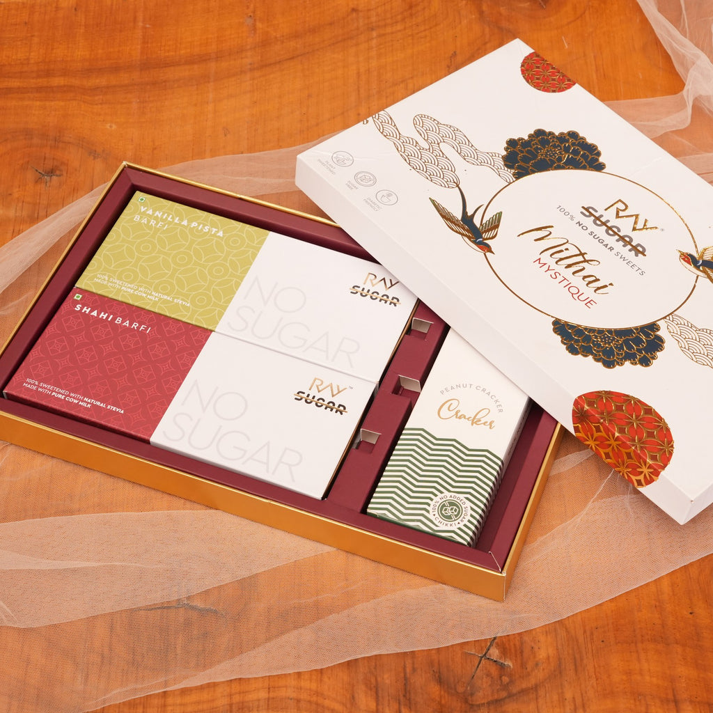 Mithai Mystic - No Sugar Premium Mithai Gift Hamper