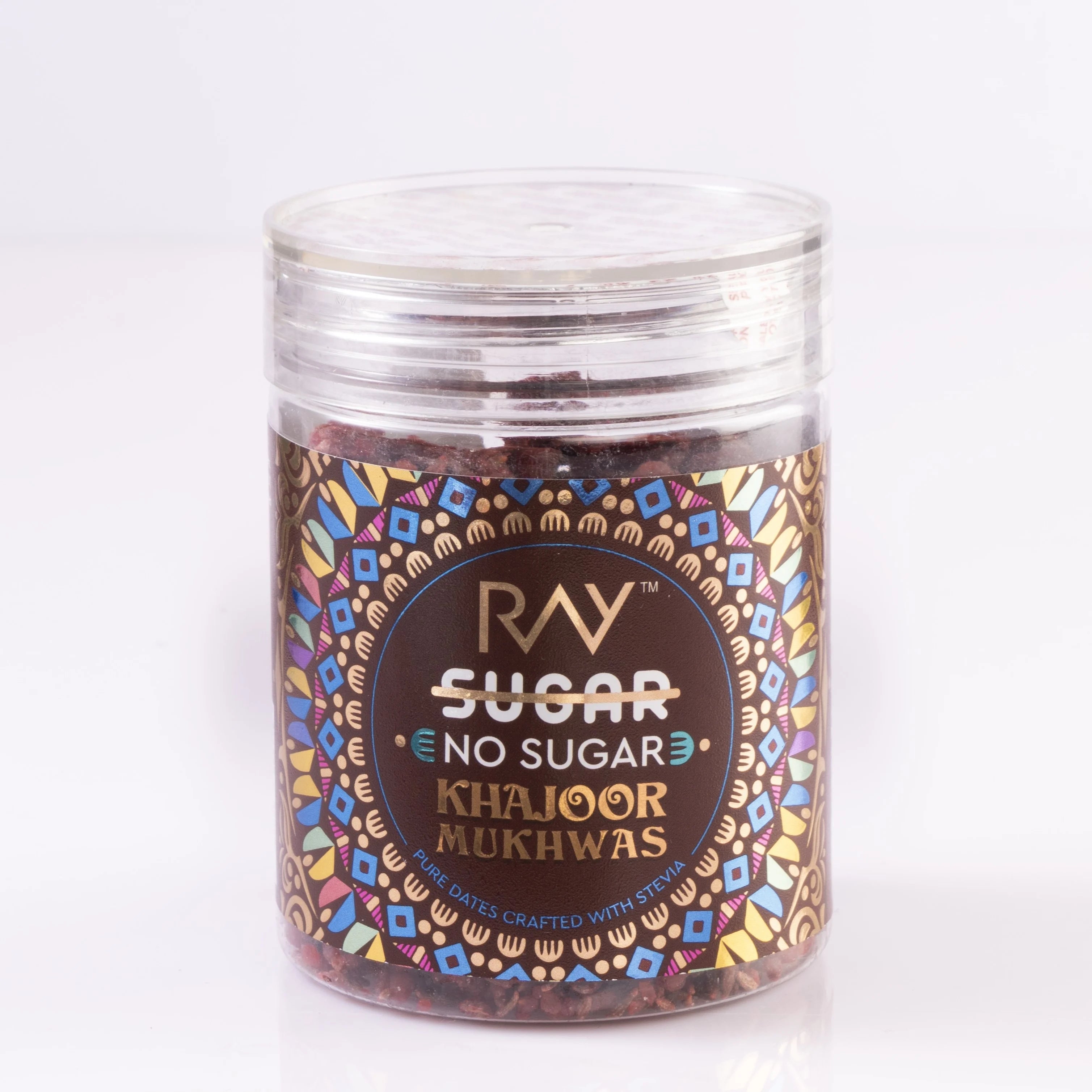 Khajoor Mishran Mukhwaas - 100% No Added Sugar Mouth Freshener - Made with Pure Dates & Sweetened with Stevia - 120gm