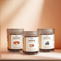 Combo of Coffee, Hazelnut & Blueberry Dark Chocolate Dragees - 100% No Sugar