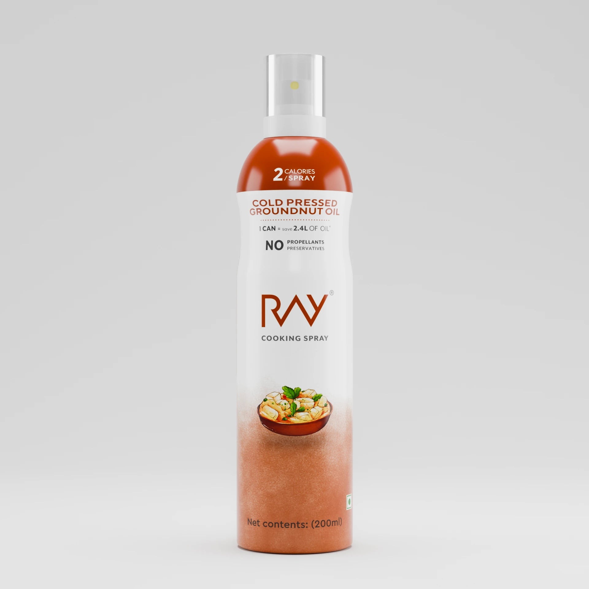 Extra Virgin Groundnut Oil - Cooking Spray 200ml