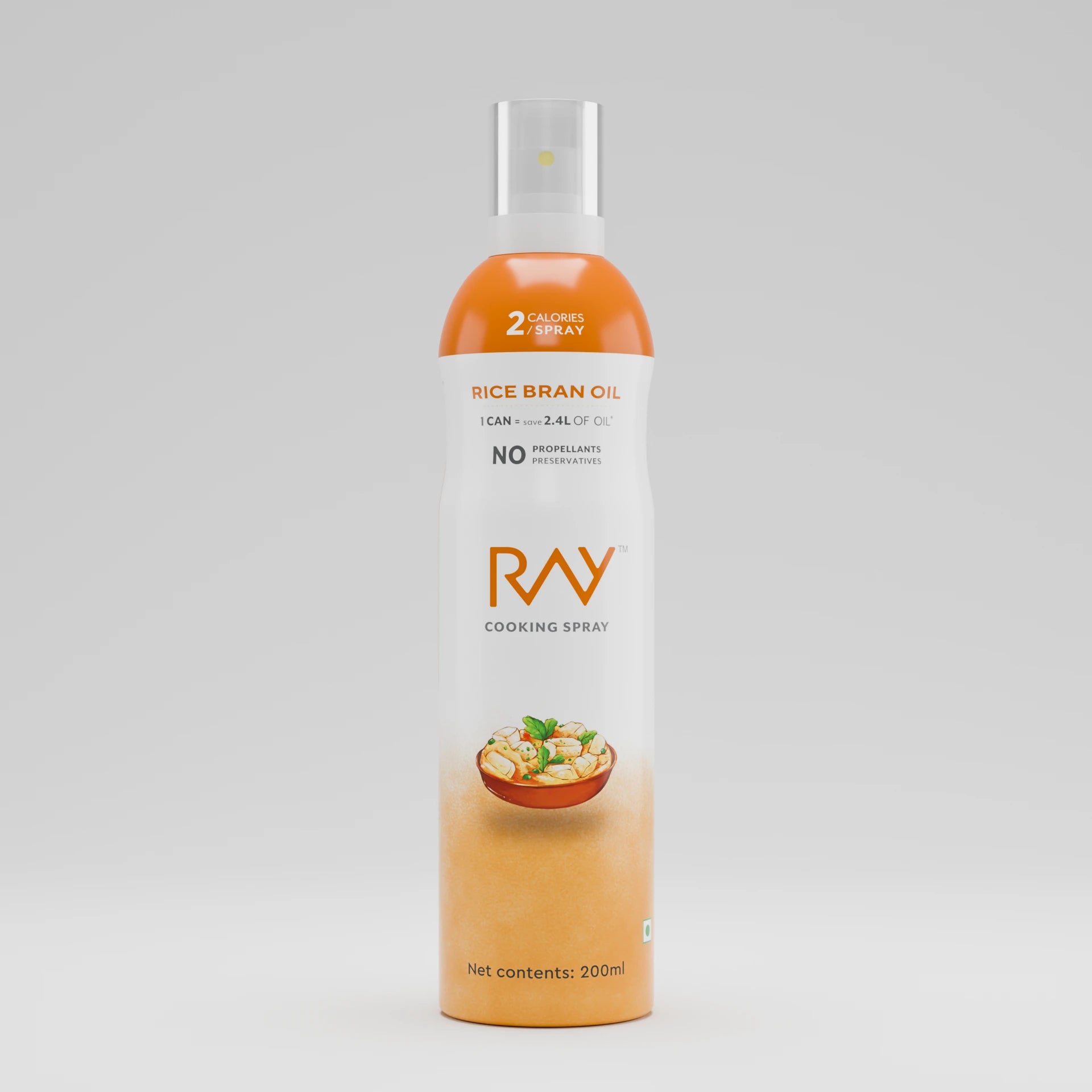 Extra Virgin Rice Bran Oil - Cooking Spray 200 ml