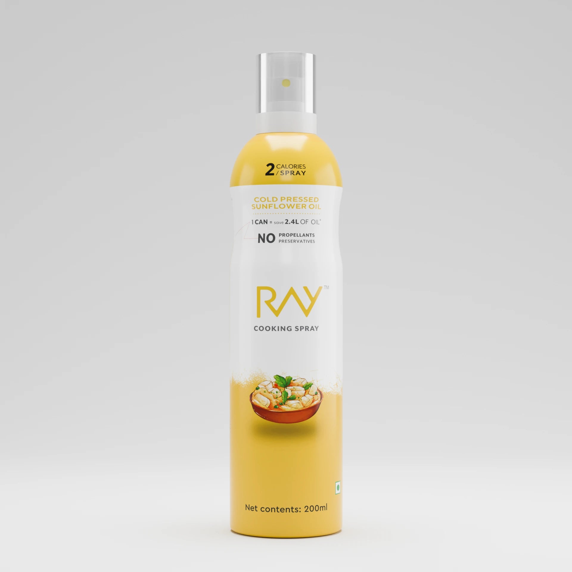 Extra Virgin Sunflower Oil - Cooking Spray 200ml