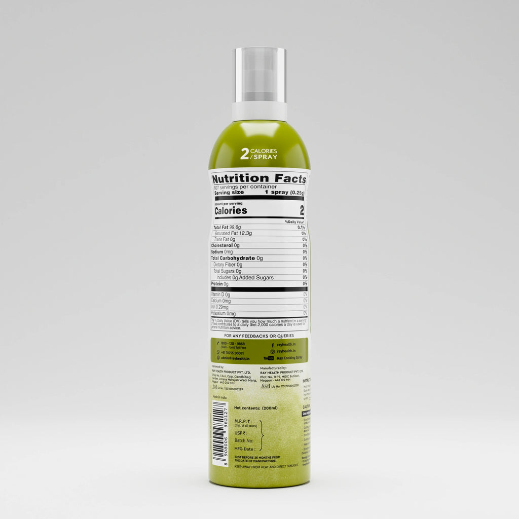 Extra Virgin Olive Oil - Cooking Spray - 200ml