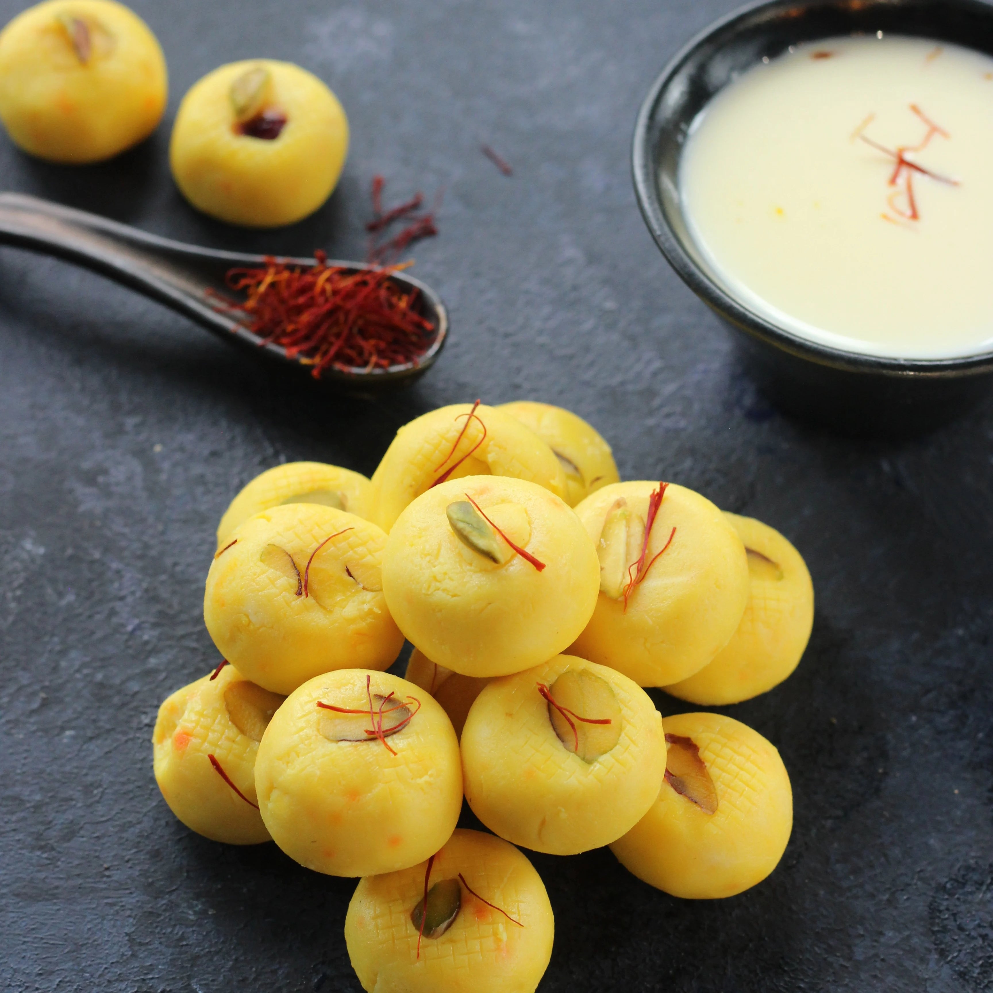 Kesar Pedha - 100% sweetened with Natural Stevia - 200gm