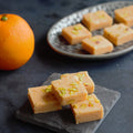 Orange Barfi - Made with Natural Stevia, Orange zest & Pure Cow Milk - 200gm