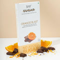 Orange Blast Couverture (Premium Dark Chocolate) - 100% Vegan and No Artificial Additives -  90gm