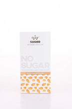 Roasted Almond Couverture Dark Chocolate - 100% Vegan - No Sugar - 40gm