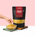Millet Crunch Bajra Flakes -  High in Fibre & Protein - Healthy Snack - 60g