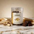 Pistachio Couverture Chocolate Dragees  - 100% No Sugar - 120gm