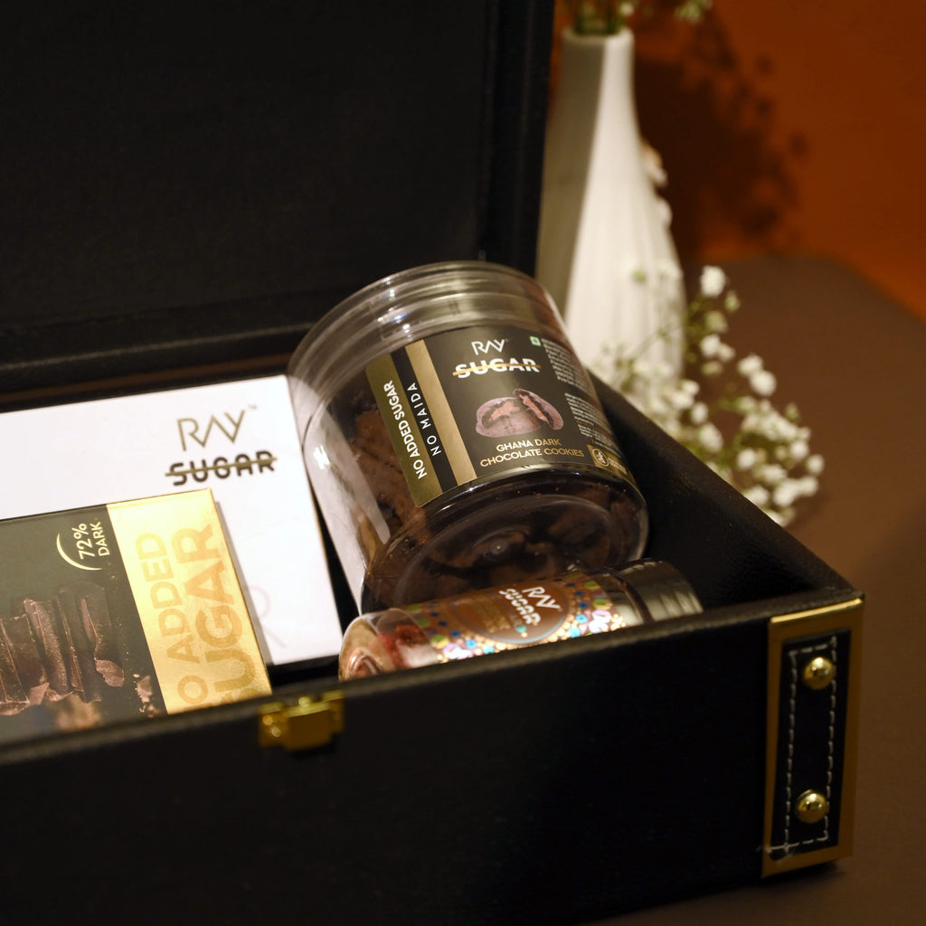 Black Leather Gift Box