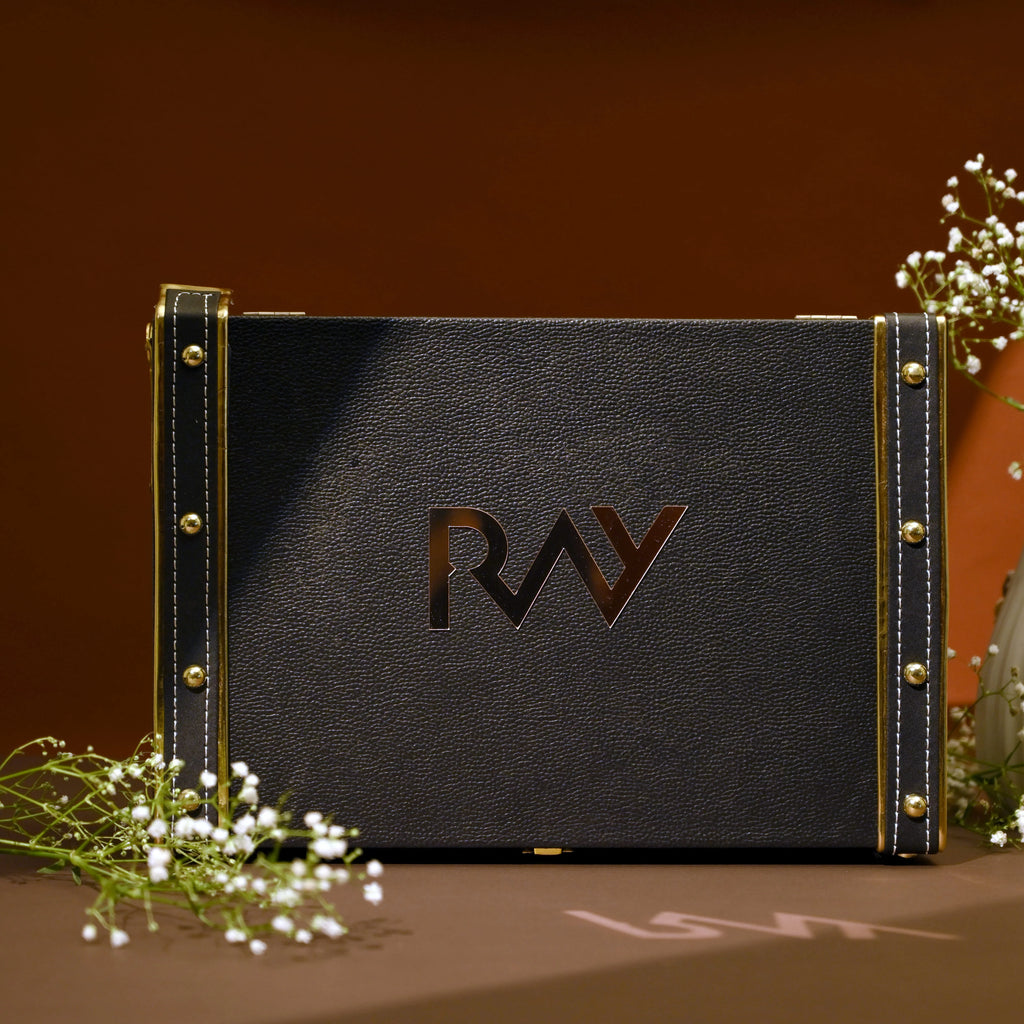 Black Leather Gift Box