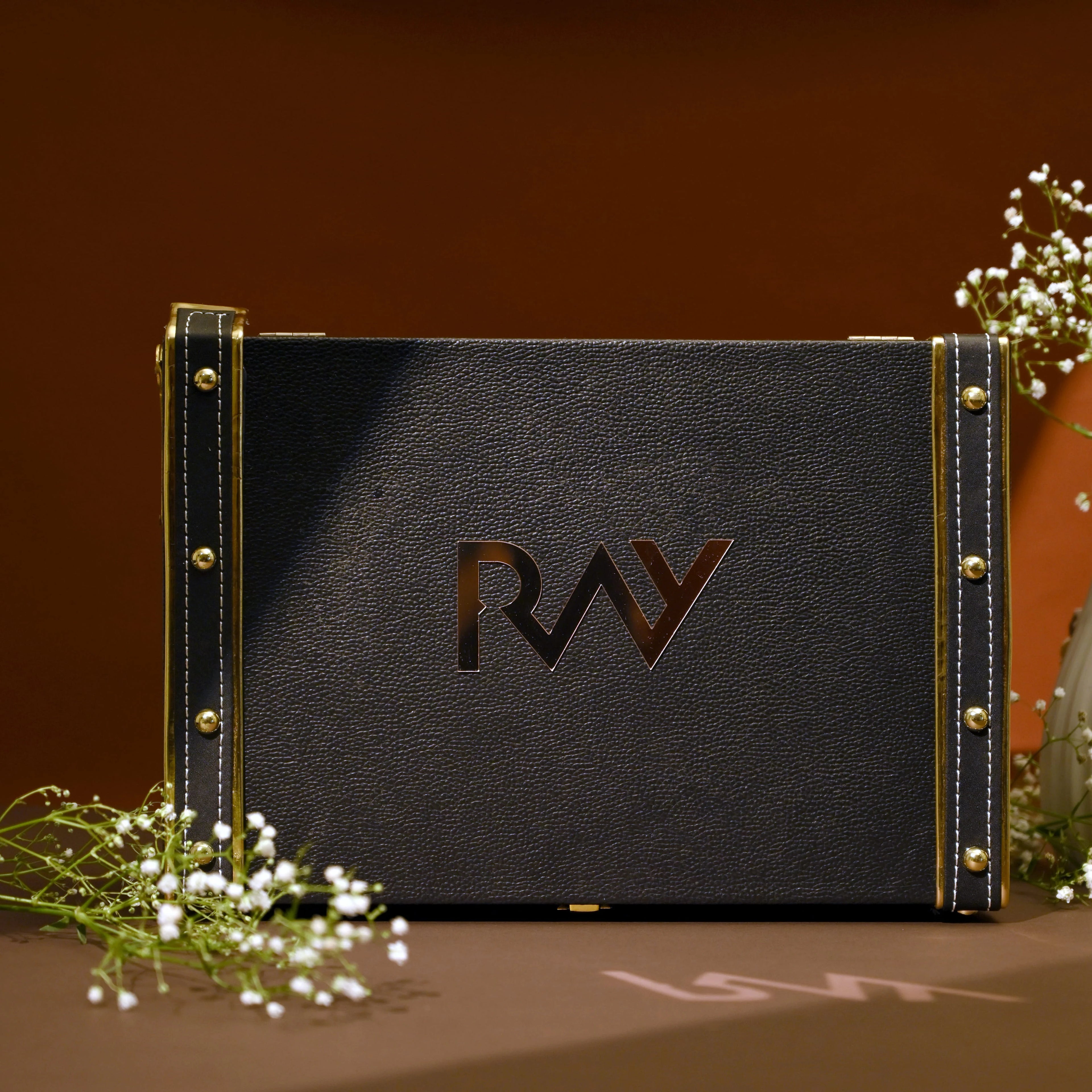 Black Leather Gift Box