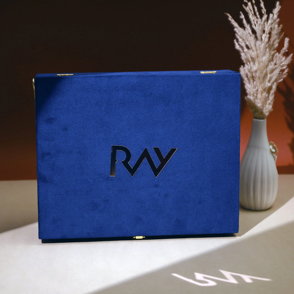 Blue Velvet Gift Box