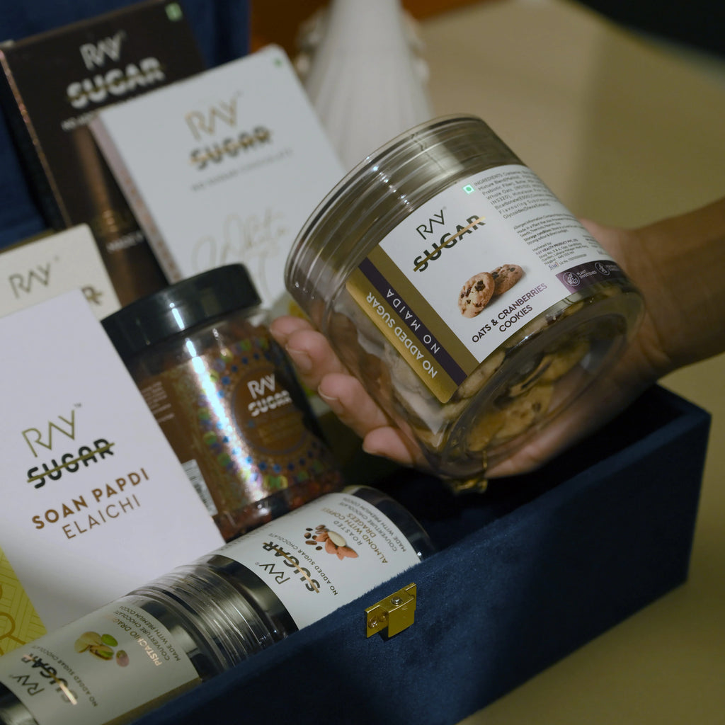 Blue Velvet Gift Box