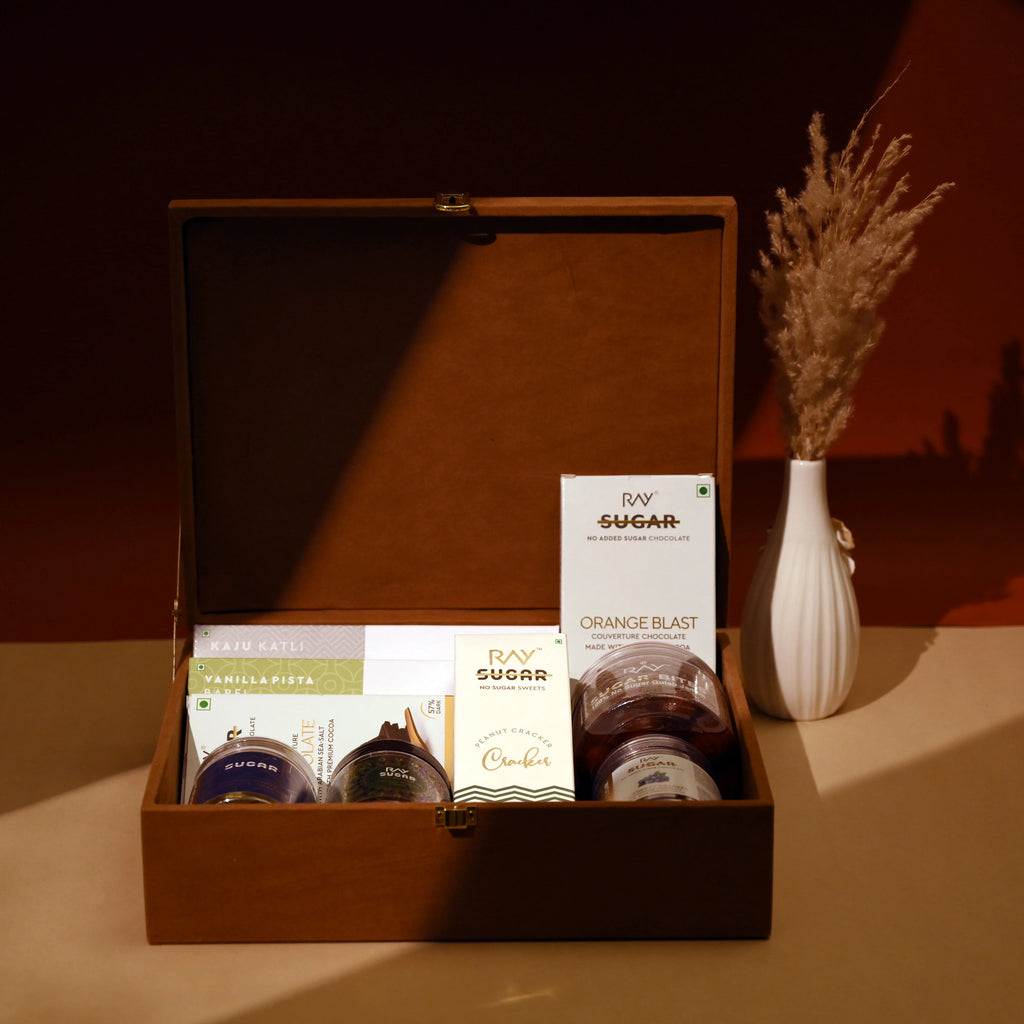 Brown Velvet Gift Box