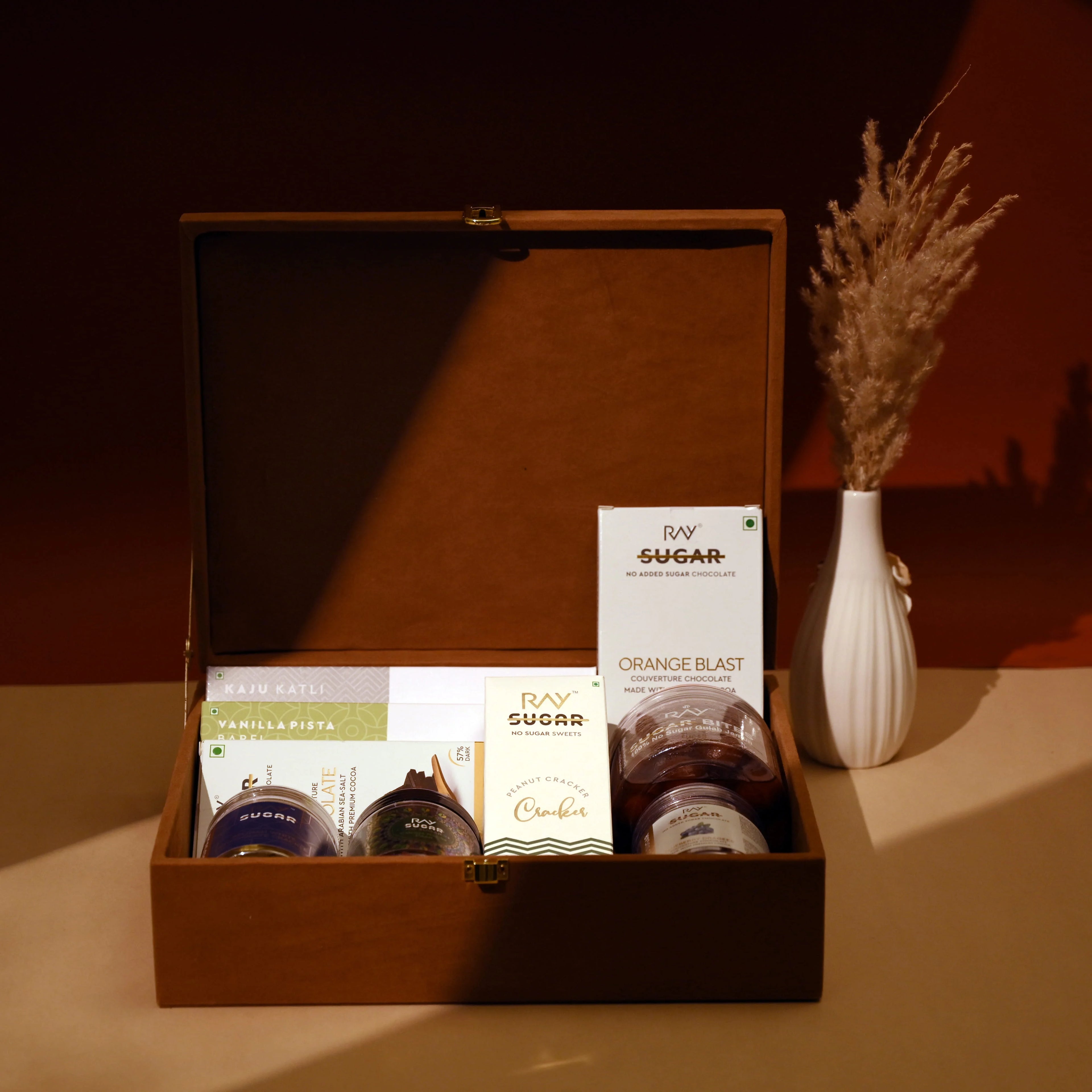 Brown Velvet Gift Box