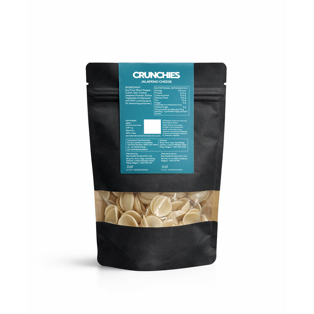 Jalapeno Cheese Baked Crunchies - 27g Protein