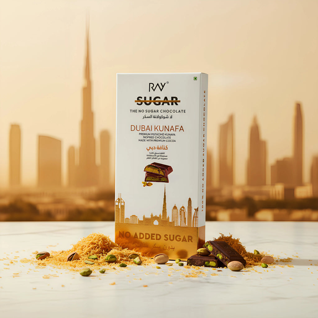 Premium Dubai Kunafa - Made with Pistachio and Premium Cocoa - No added Sugar - 200gm