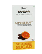 Orange Blast Couverture - 100% Vegan - No added Sugar -  90gm