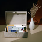 White Velvet Box